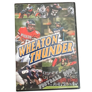 2004 WHEATON COLLEGE Thunder Football DVD 10-2 CCIW Champions 3 In a Row